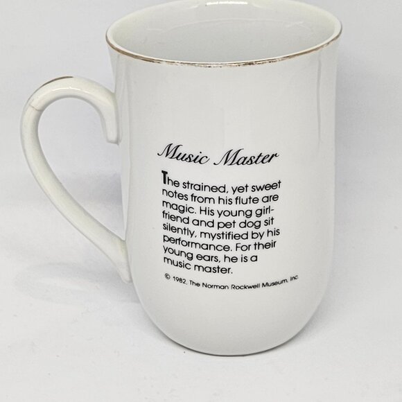 1982 Norman Rockwell Collector Cup - Music Master - Picture 6 of 7